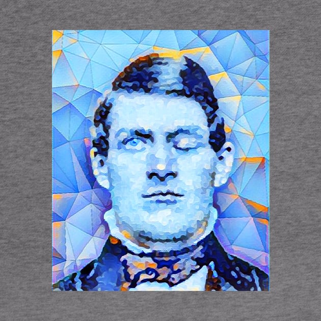 Phineas Gage Portrait | Phineas Gage Artwork | Phineas Gage Painting 14 by JustLit